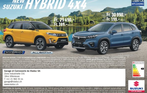 New Suzuki Hybrid 4×4!