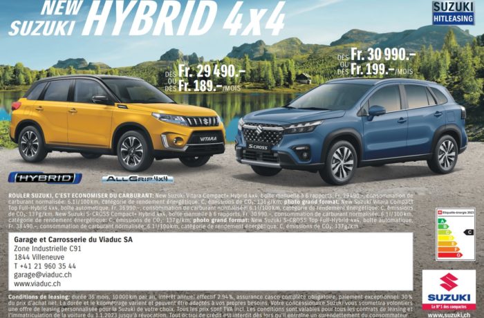 New Suzuki Hybrid 4×4!