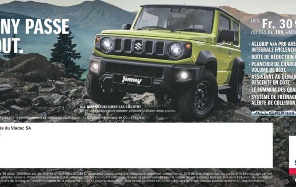 New Suzuki Jimny Country 4×4!