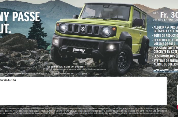 New Suzuki Jimny Country 4×4!