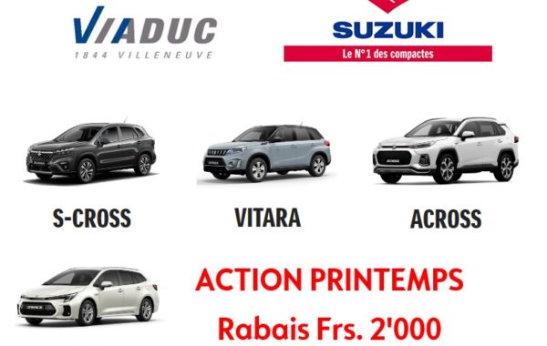 ACTION PRINTEMPS Rabais 2’000.-